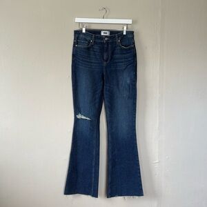 PAIGE Blue Flare & Wide Leg Jeans
